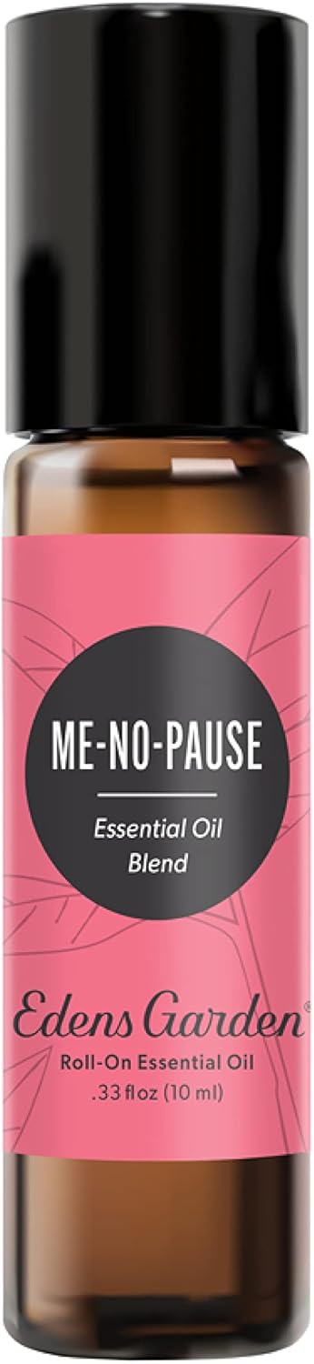 Edens Garden Me-No-Pause Essential Oil Roll-On Blend- 100% Pure Premium Grade, Natural, Therapeutic, Aromatherapy, Kid & Skin Safe, The Best for Comfort, Relaxation Pre-Diluted 10 ml (.33 fl oz)
