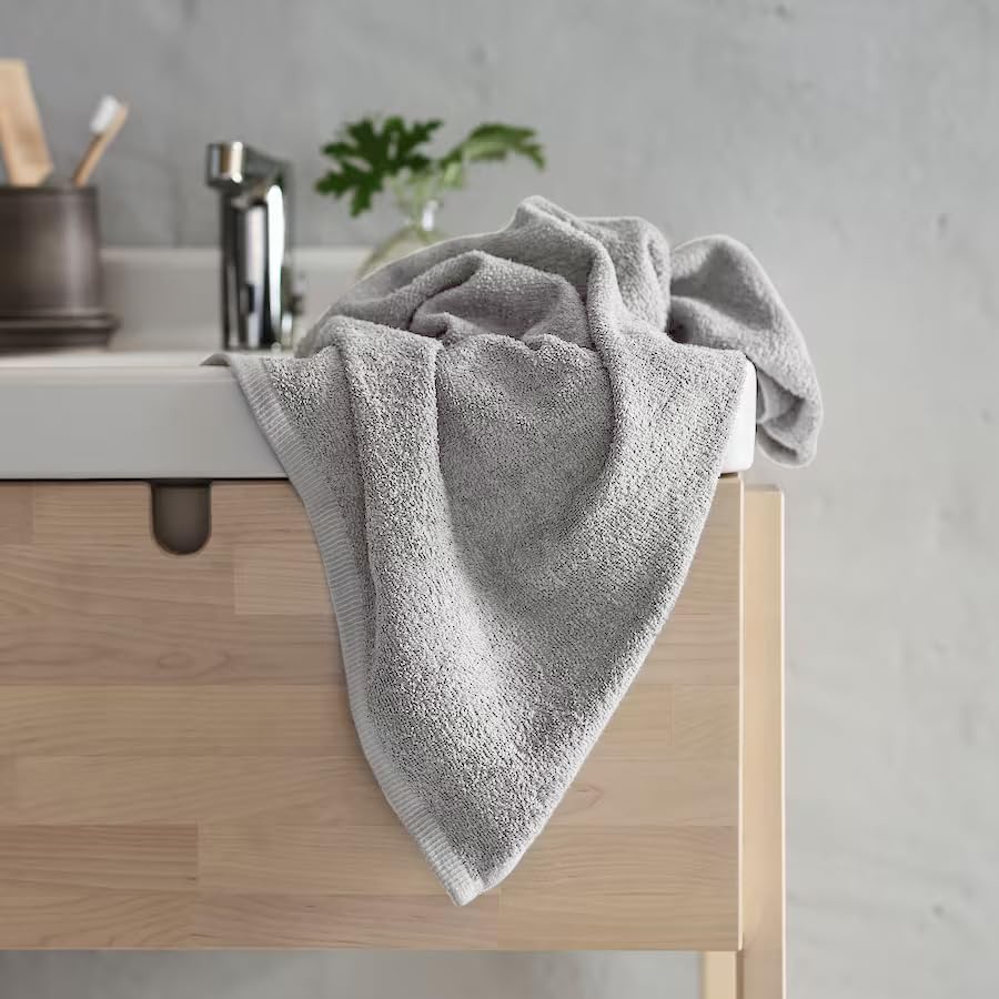 Delara 100% Organic Cotton Towels 650 GSM Plush Feather Touch Quick Dry Bath Towel, Pack of 4 GOTS Certified, Oeko-Tex Green Certified, Organic Cotton Bath Towel, 30"X58"