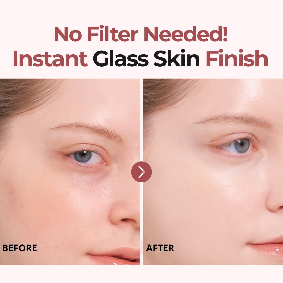 milktouch Cushion Foundation, 24H Flawless Skin, Radiant Shine, No Oxidation, Long-Lasting, Non-Creasing, 60% Hydrating Skincare Infused Korean Foundation, Valentines Gifts (24W Honey)