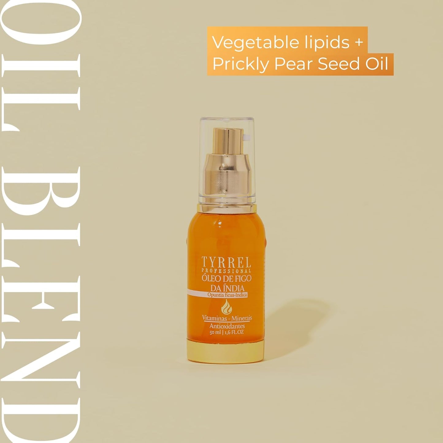 Fig Split End Repair Hair Oil 1.69 fl oz – Luxurious Fig Scent, High Cuticle Absorption, Protein Replacement, and Deep Nutrition – For Damaged Ends and Frizz Control – Tyrrel