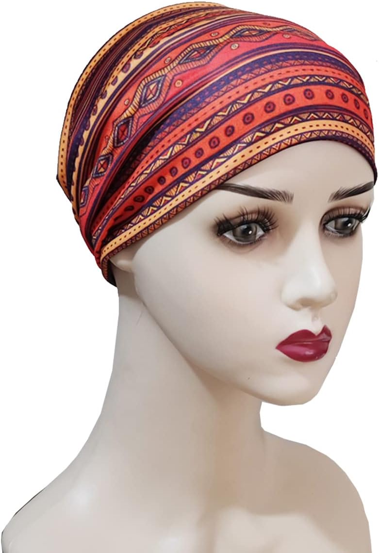 K-Elewon 3 Pack Women Wide Elastic Head Wrap Headband Sports yoga Hair Band