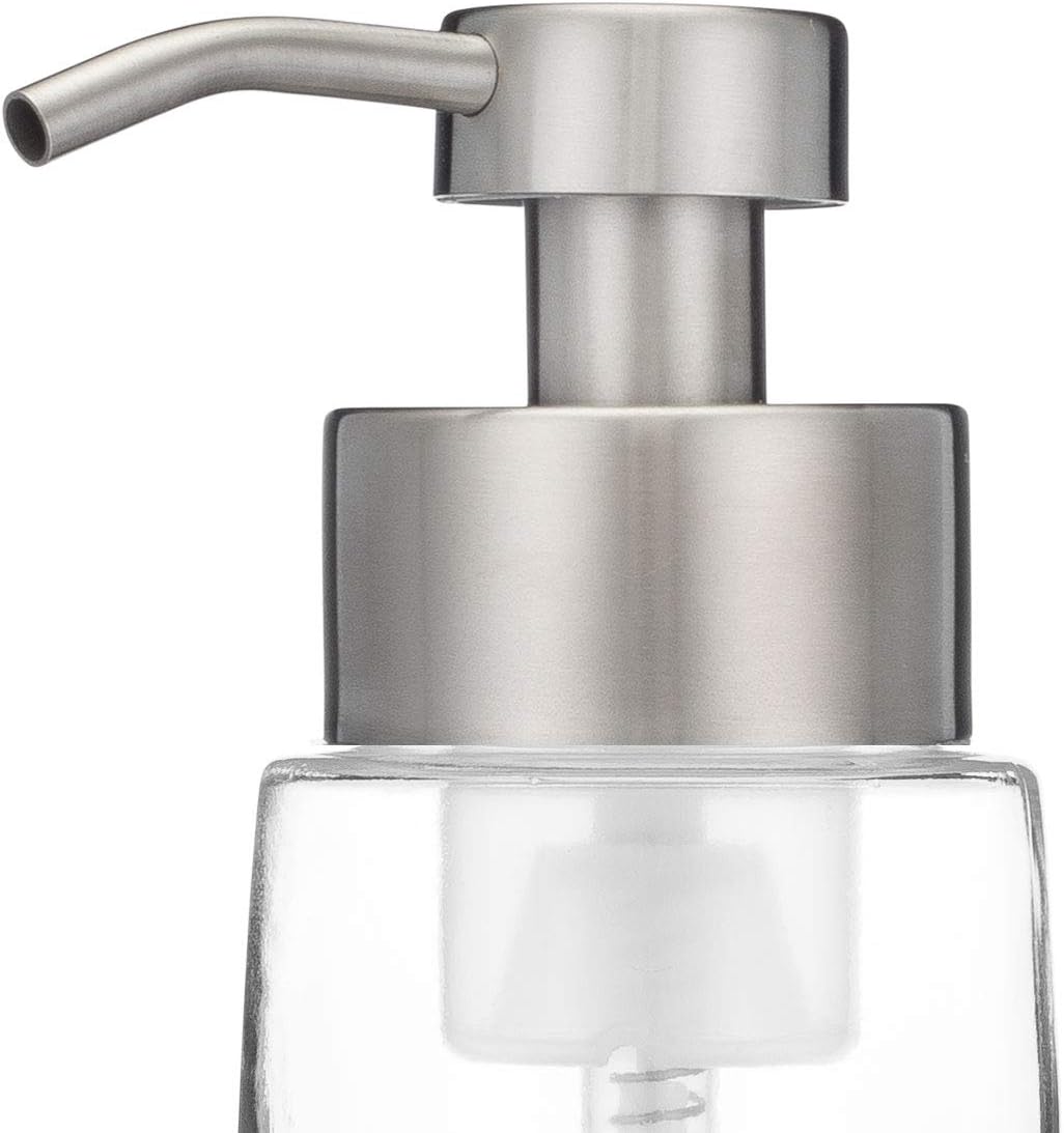 Rail19 Just Foaming Pump Replacement Tops (Stainless)
