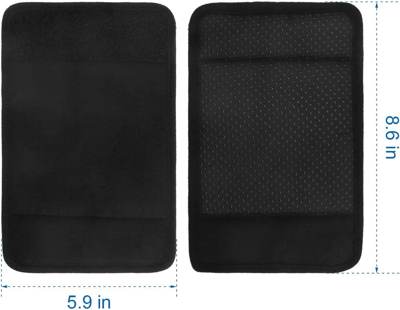 ZYAMY Walker Hand Grips Cover, 8.6x5.9 inches Walker Cushion Hand Grips For Rolling Wheelchair, Elderly Grippers, Rollator Handle