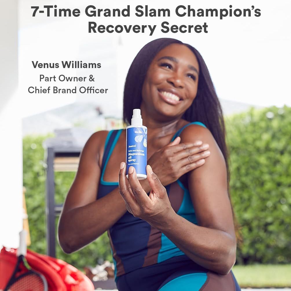 ASUTRA Magnesium Oil Spray, 4 fl oz (Pack of 2)- Topical Magnesium, Rapid Absorption, Pure, Odorless and Non-Greasy, Magnesium Derived from Zechstein Seabed