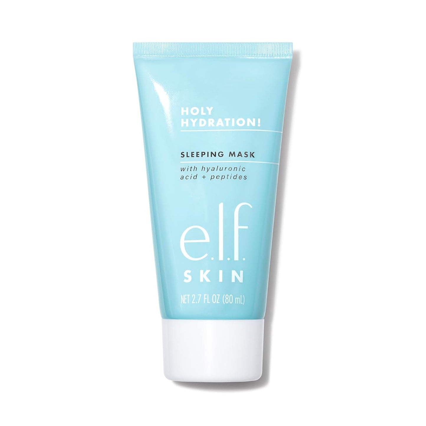 e.l.f. SKIN Holy Hydration! Sleeping Mask, Moisturizing & Plumping Dual-Use Sleep Or Rinse-Off Face Mask, Soothes Skin With A Creamy Formula