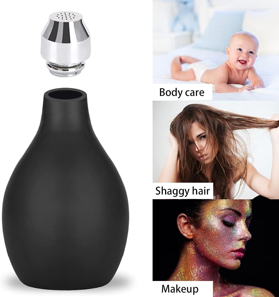 Noverlife 2PCS Barber Powder Spray Bottle, Hair Salon Empty Powder Spray Bottle, Refillable for Salon Hair Styling Supplies Tools Accessories