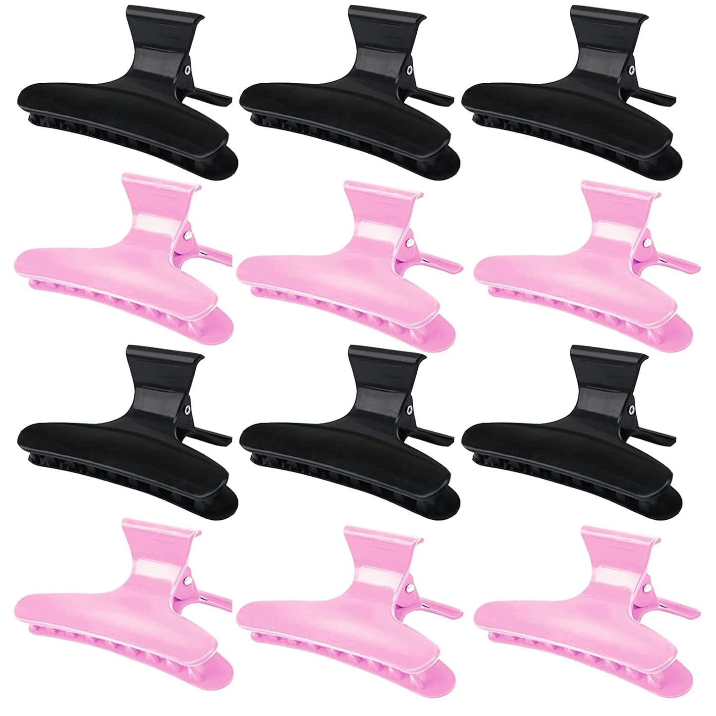 Ondder Hair Clips - Butterfly Hair Clamps, Claw Clips for Styling, Cutting, Coloring, Pro Salon Accessories for Women and Girls