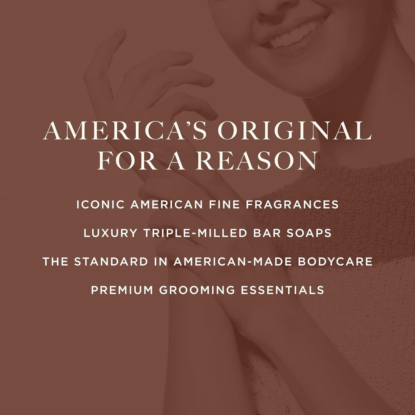 Caswell-Massey Marem Natural Bar Soap for Women, Moisturizing Body Soap Bar for All Skin Types, Made with Essential Oils & Plant-Based Formula for Soft Skin, 3.5 oz