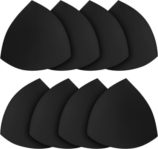 Bra Pad Insert,Removable Sport Bra Cup Triangle Breathable & Reusable Bra Pad for Yoga Bra,Swimsuits,Bikini