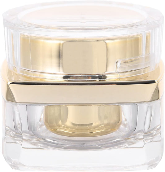 Beaupretty 1pc Cream Dispenser Bottle Leak Skincare Container for Travel for Lotions Balms and Powders Compact and Stackable Design