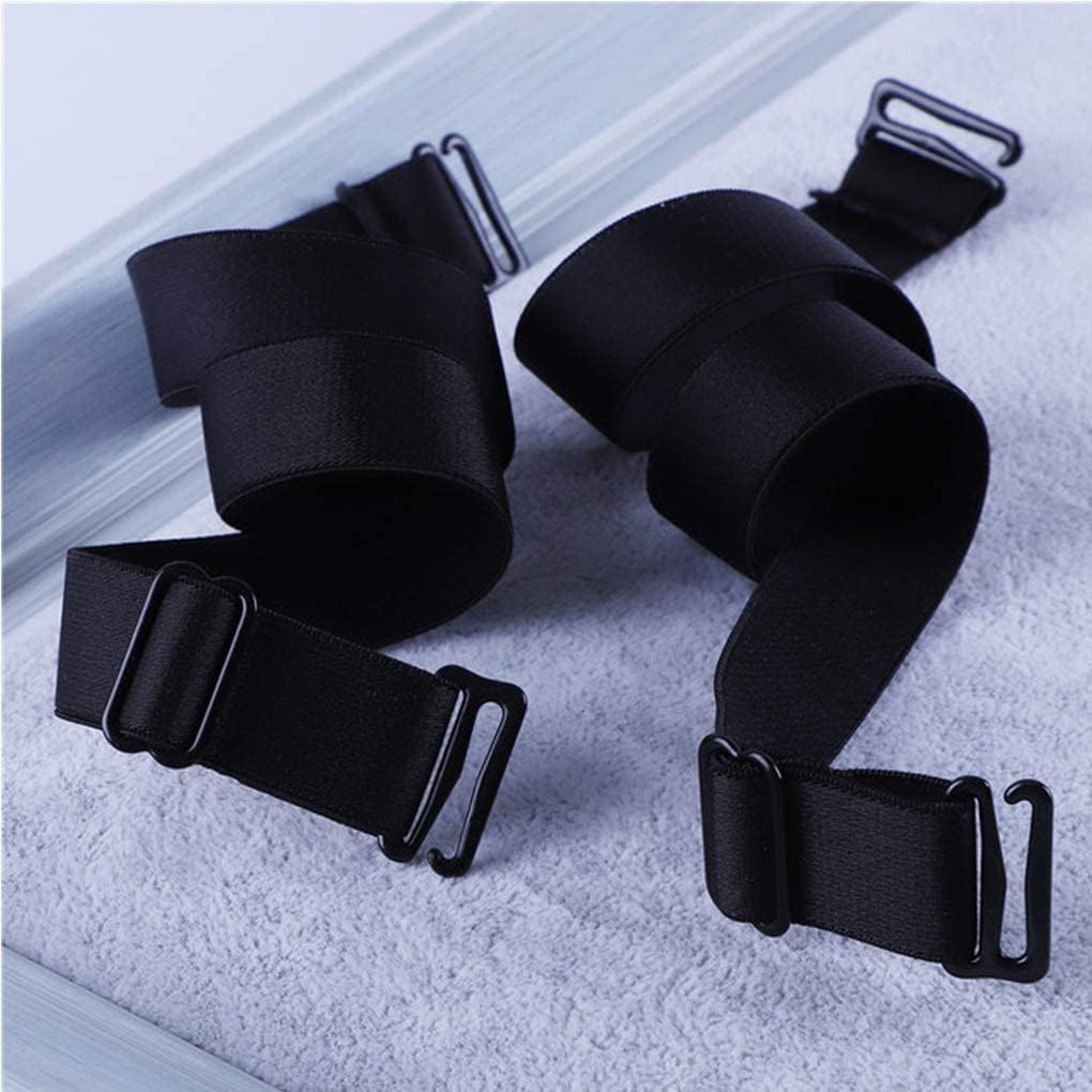 Magicmode 3 Pairs Bra Strap Replacement Elastic Adjustable Removable Multi Color