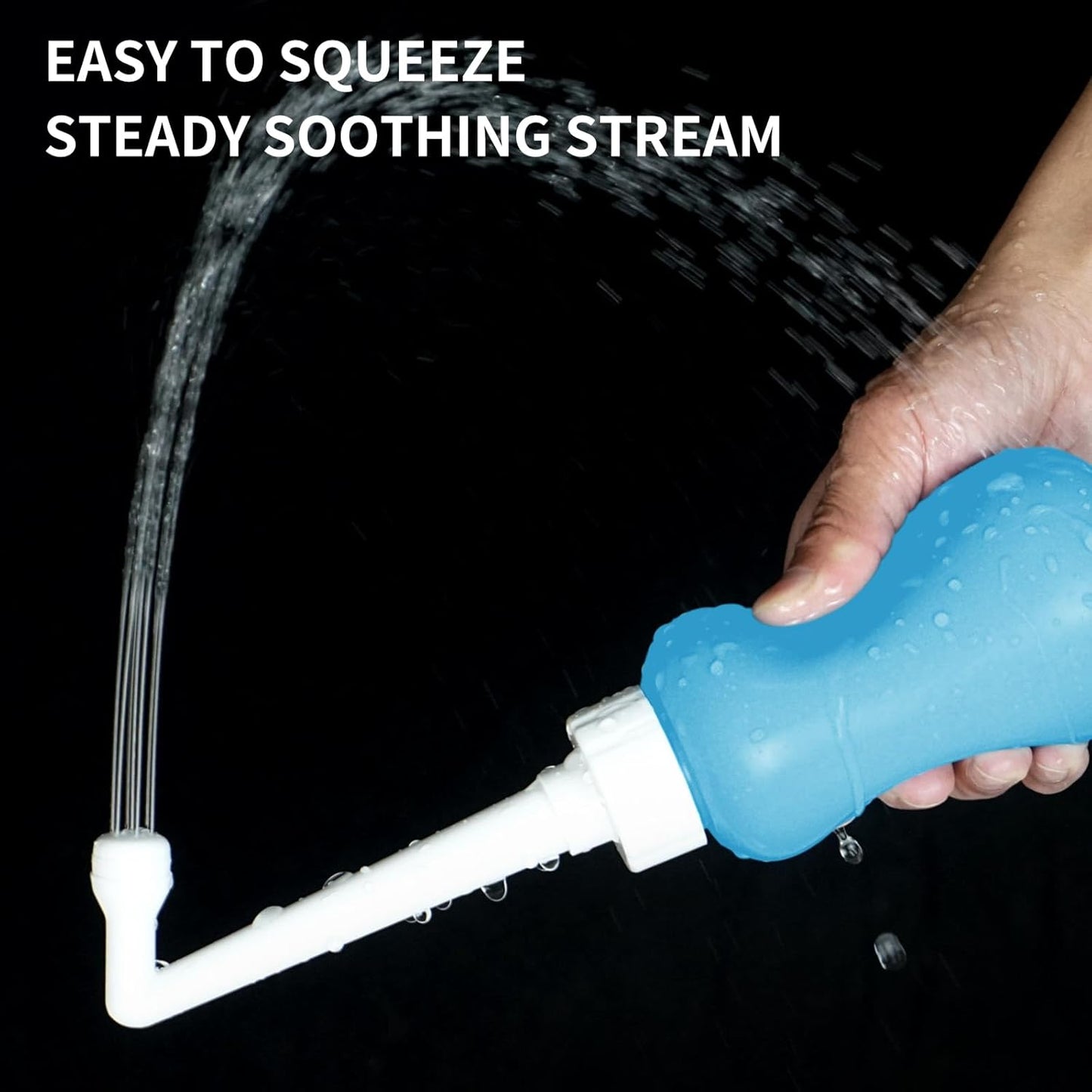 Peri Bottle for Postpartum Care, Postpartum Essentials, Feminine Care 12oz, Blue