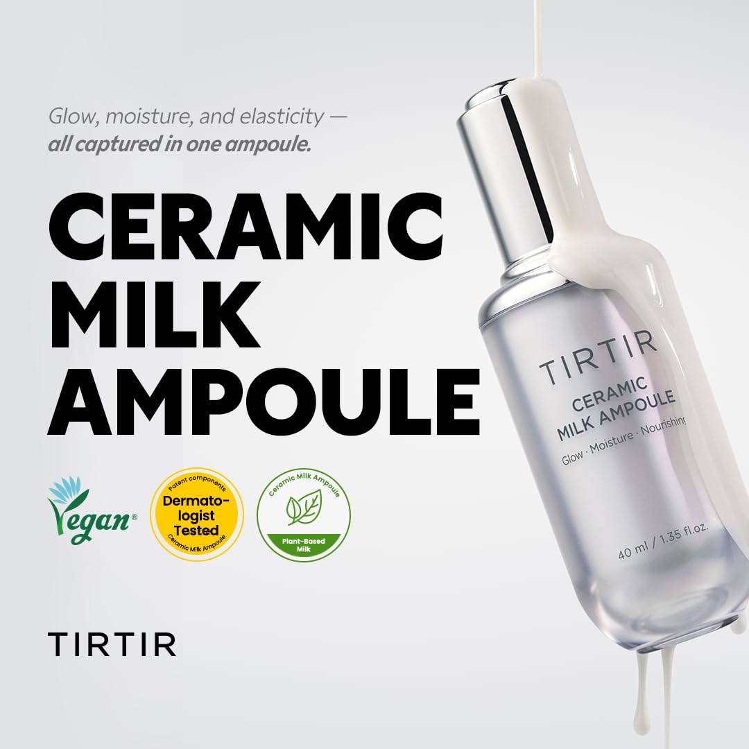 TIRTIR Ceramic Milk Ampoule (0.33 Fl Oz)