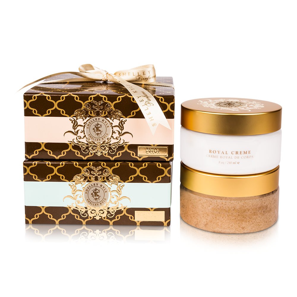 Signature Sugar Scrub and Royal Creme Set