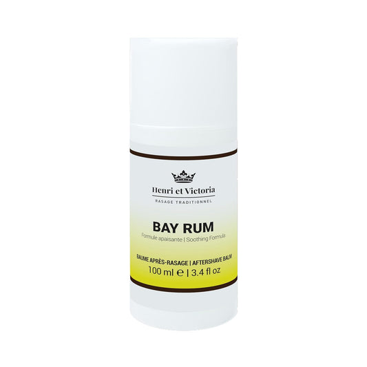 Aftershave Balm for Men | Bay Rum Scent | Canadian Made by Skilled Artisan | After Shave Balm Prevent and Cure Razor Burns | 100 ml (3.4 oz)