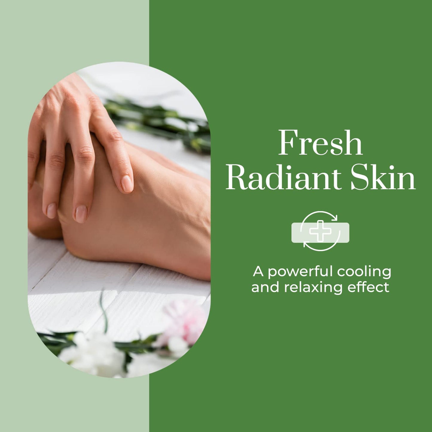 Clear Beauty Mint & Tea Tree Foot Masks Moisturizing Socks - Exfoliating, Hydrating & Revives Cracked Feet - Dermatologist Tested, Clean Beauty & Cruelty-Free Skincare - 3 Pairs