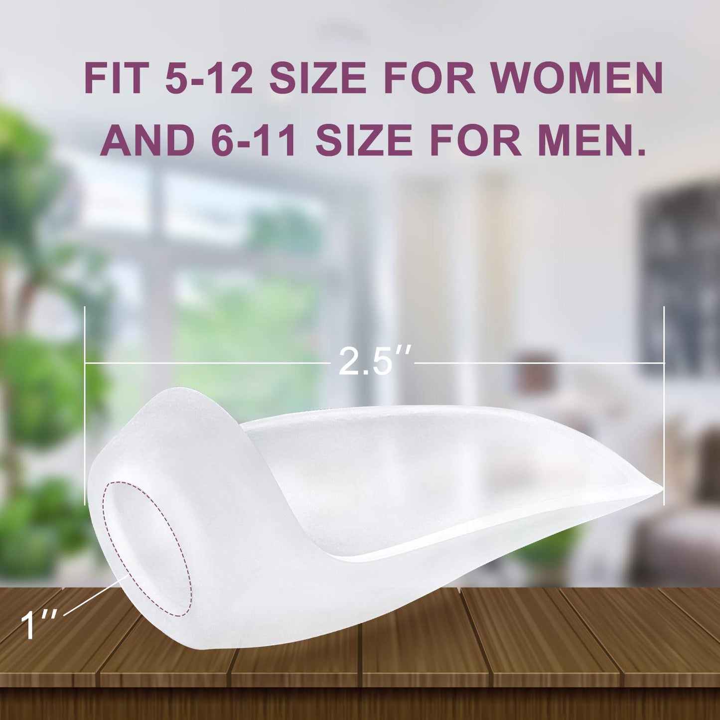 Gel Bunion Protector Shield, 10 Pack of Bunion Pads and Cushions, Bunion Guard for Big Toe, Relieve Foot Pain from Friction, Rubbing and Pressure - Clear