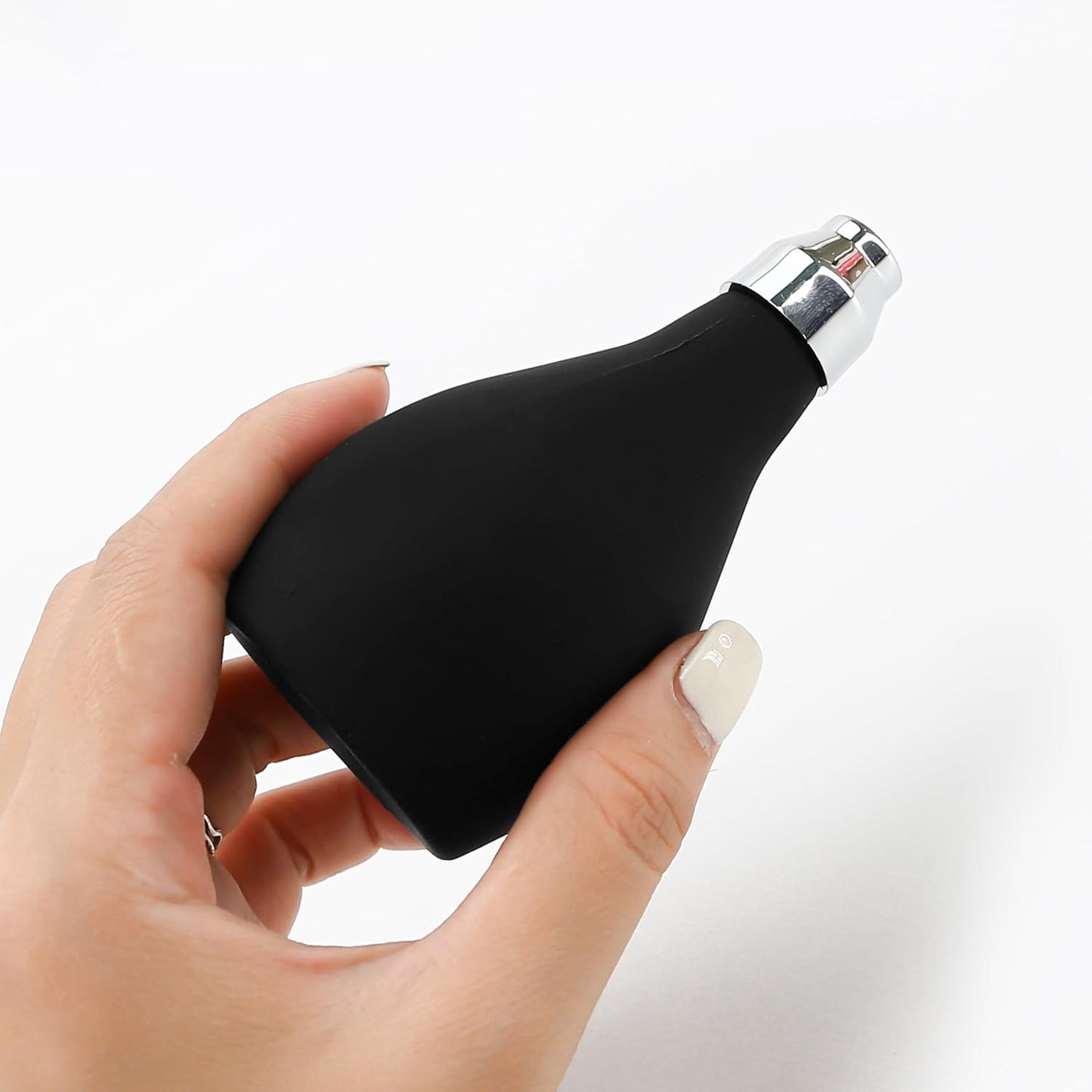 Powder Barber Spray Bottle, Empty Dispenser Blower, 3.38oz/100ml Refillable Hair Fiber Applicator Use Dry Shampoo, Gently Release Cornstarch Onto Neck Area, Make Client Comfortable After Hair Cut