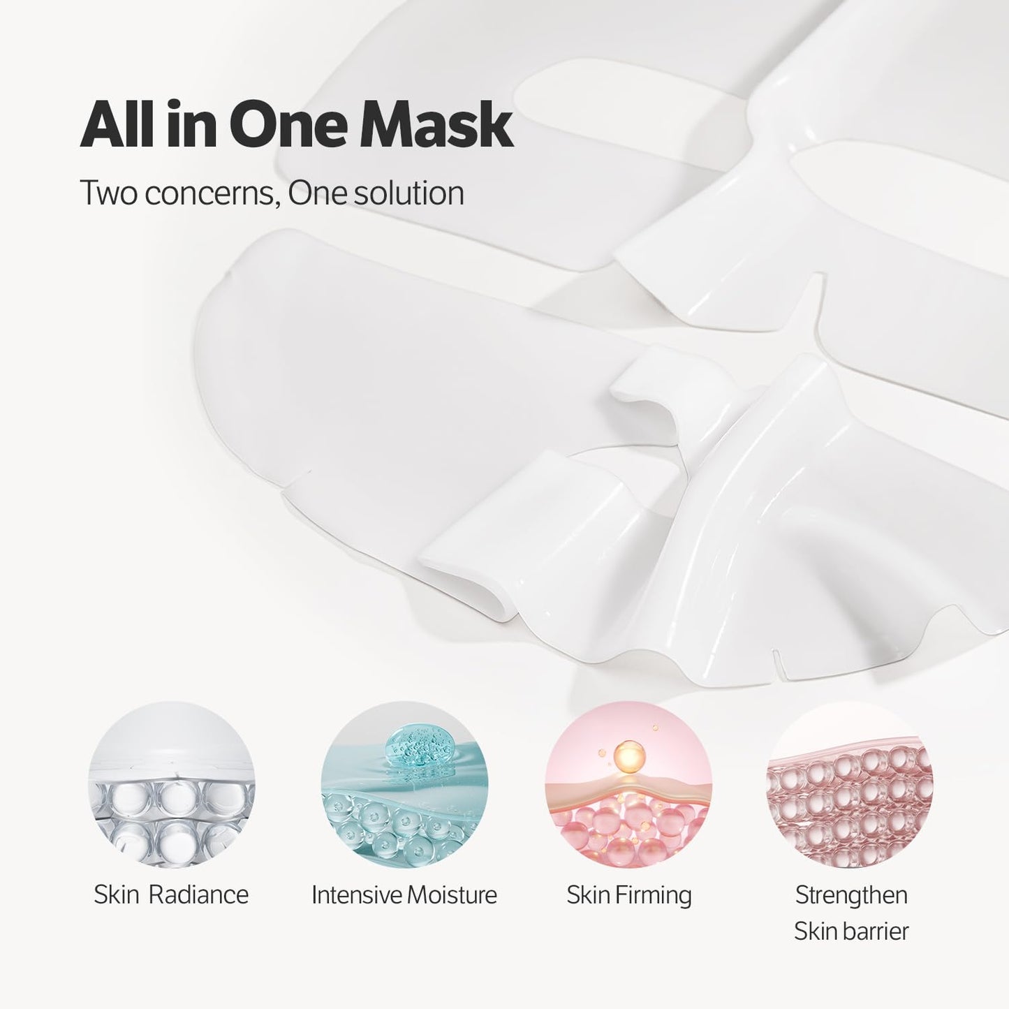SUNGBOON EDITOR Deep Collagen Hyalu-B5 Overnight Mask 37gx4ea | Real Collagen Face Mask with Hyaluronic Acid | Moisture-Locking Care for Overheated Skin | Viral Korean Skincare Trend