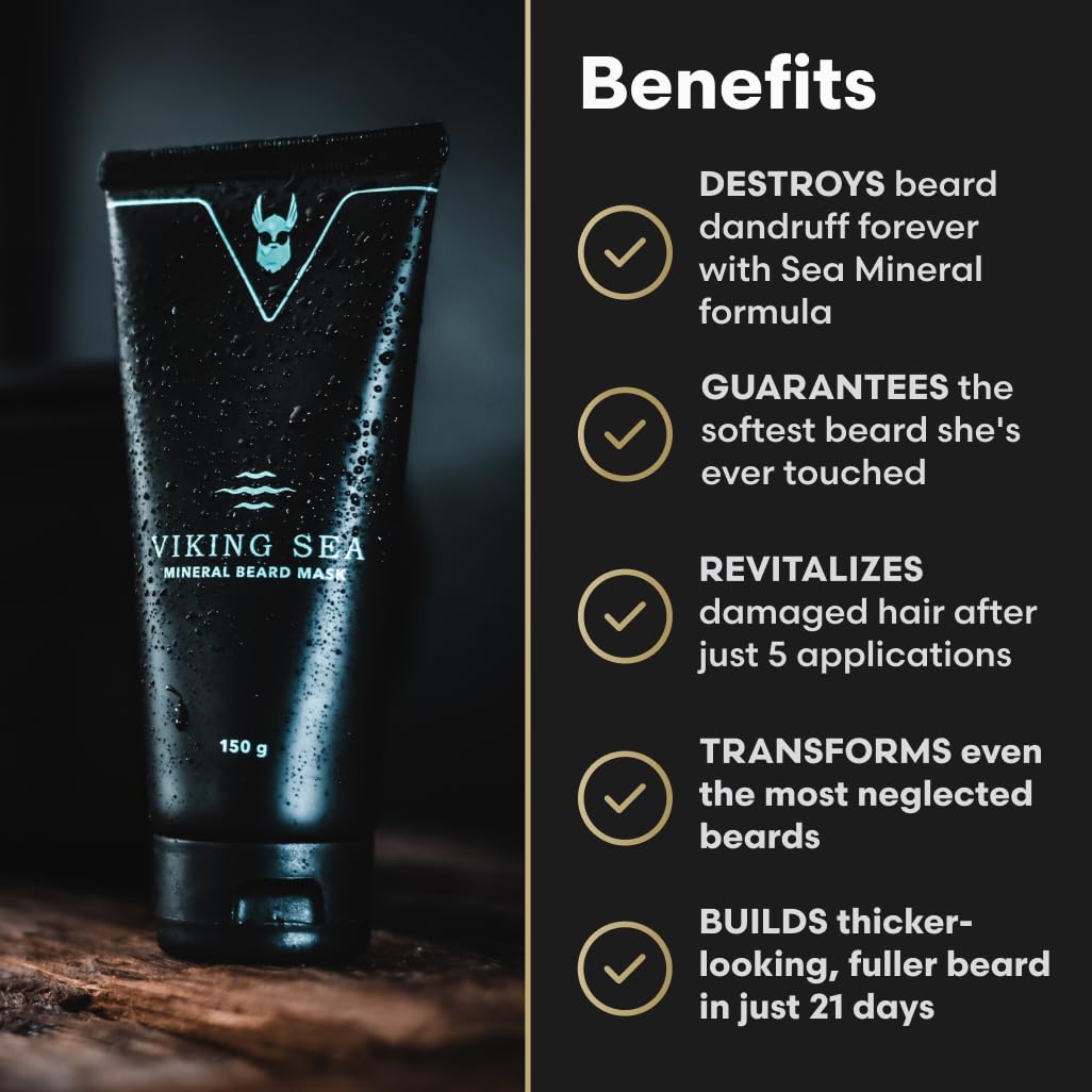 The Complete Beard Growth Kit by Beard Struggle - Mens Grooming Kit with Balm, Mask, Conditioner, Wash & Oils - Alfheim's Forests, Silver Collection