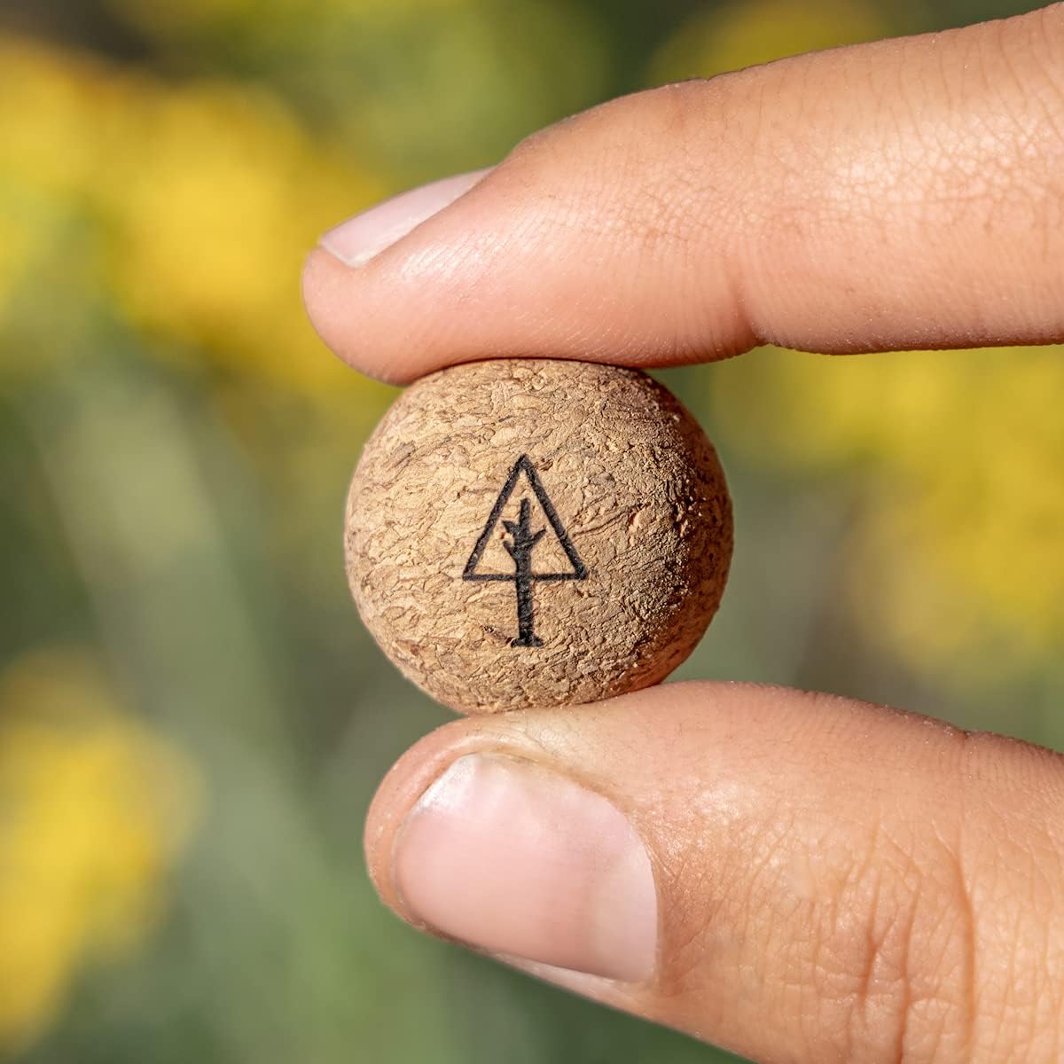 Travel Cork Massage Ball | Lightweight, Sustainable Alternative to Lacrosse Ball for Muscle Pain Relief (Extra Small 0.75 Inch (Pack of 3), Sanded Cork)