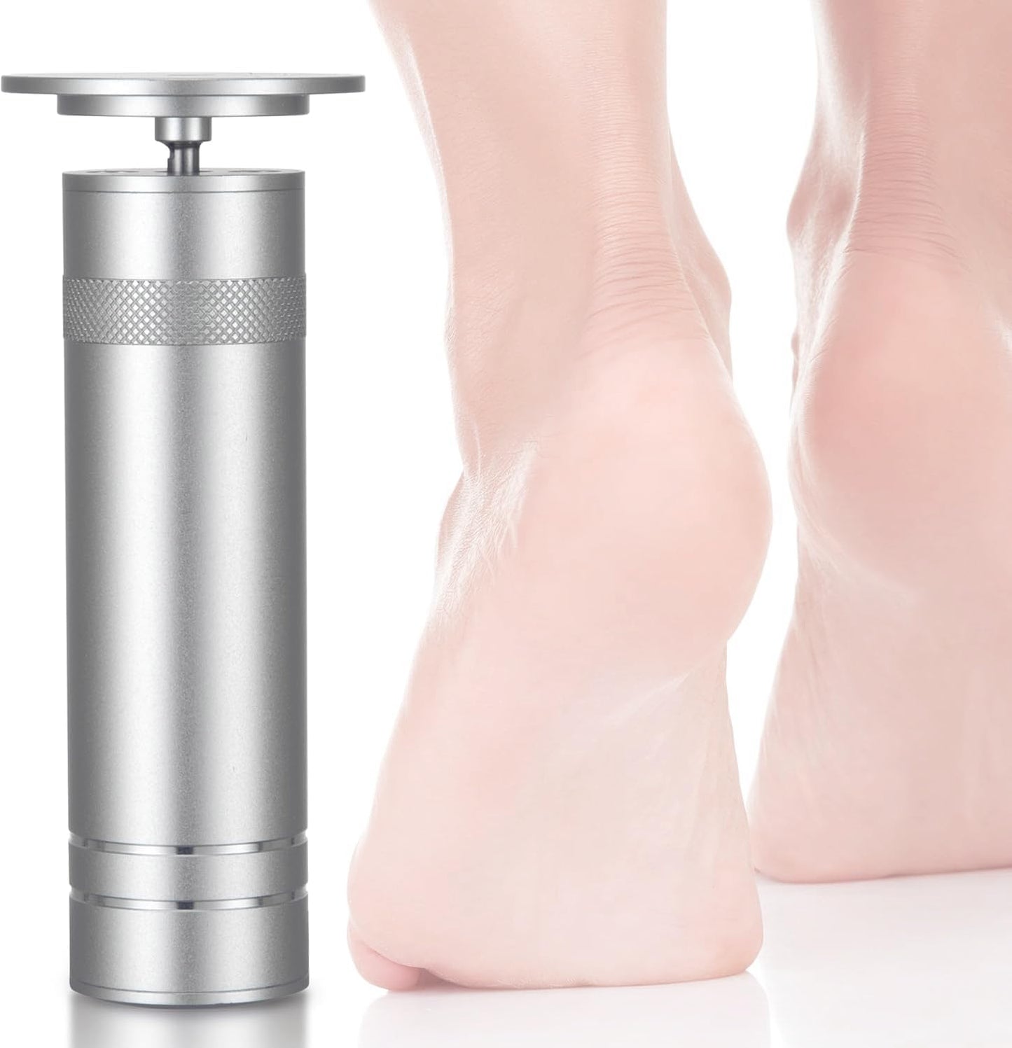 New Version Electric Foot File - Electric Callus Remover for feet,Adjustable Speed Foot File with 60 Pcs Sandpaper Discs for Men & Women Dead Dry Calluses and Cracked Heels,Professional Pedicure Tool