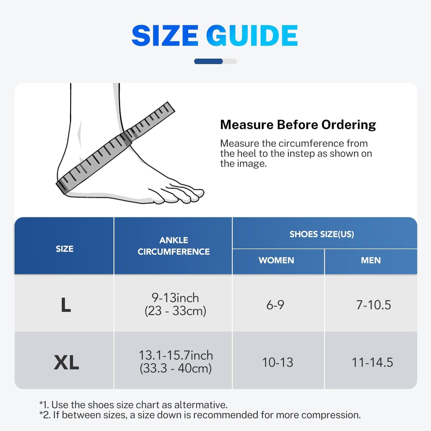 Ankle Ice Pack Wrap for Swelling with Thickened Cold Compression and Cooling Fabric, Ice Packs for Injuries Reusable for Swollen Feet, Achilles Tendonitis Relief, Plantar Fasciitis Relief