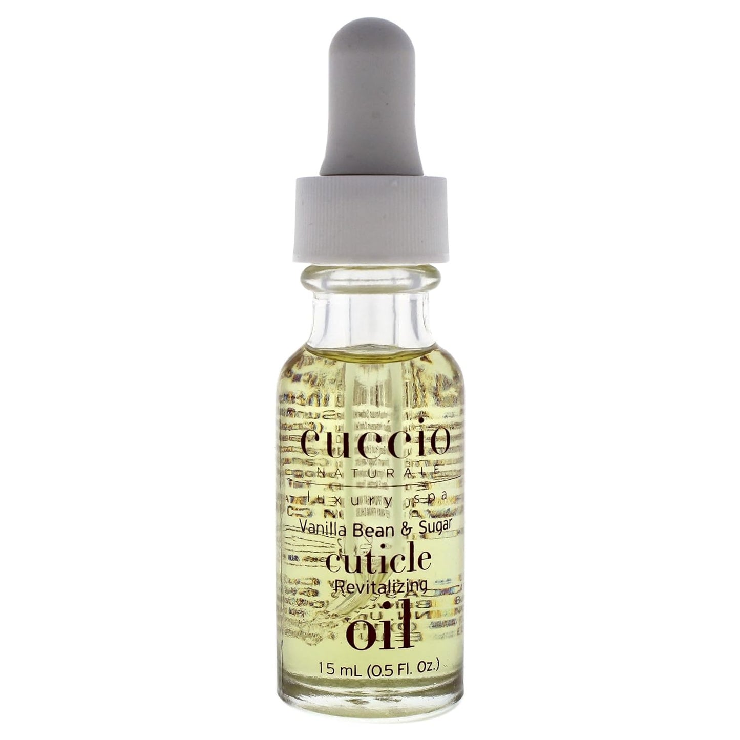 Cuccio Naturale Revitalizing Cuticle Oil - Hydrating Oil For Repaired Cuticles Overnight - Remedy For Damaged Skin And Thin Nails - Paraben And Cruelty-Free Formula - Vanilla Bean And Sugar - 0.5 Oz