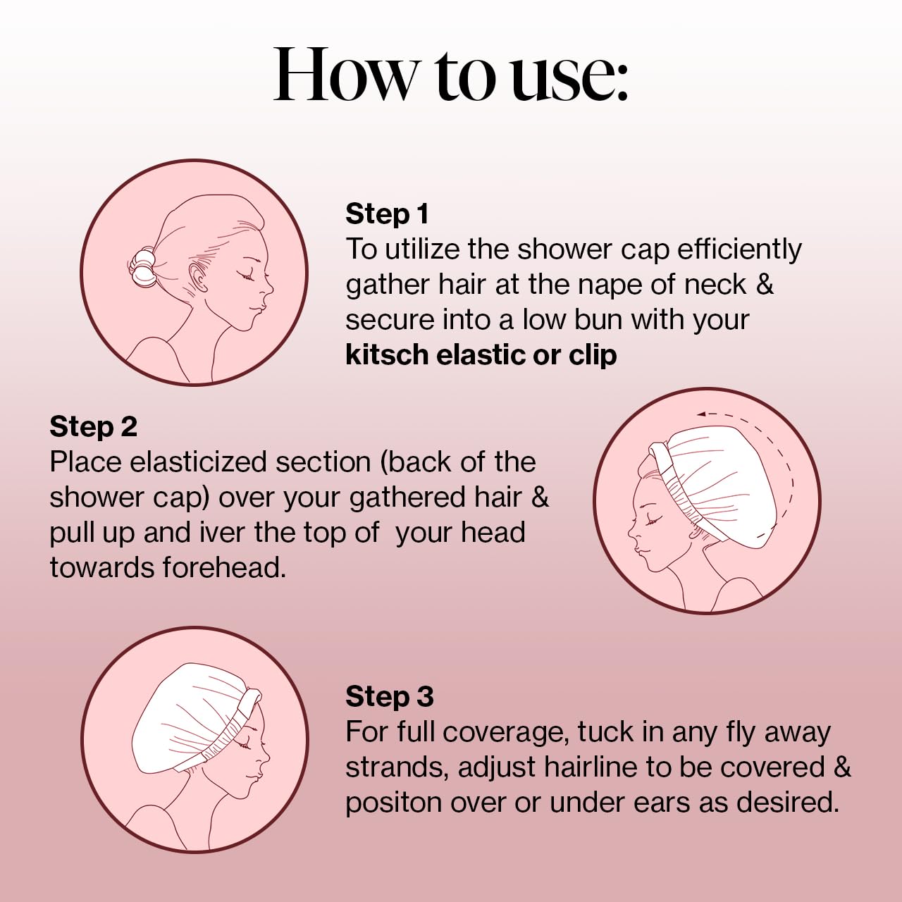 Kitsch Harry Potter x Satin Microfiber Hair Towel Wrap for Women - Super Absorbent, Quick Dry, Anti-Frizz, for Long & Short Hairs, Turbans for Women, Hair Wrap - Gryffindor