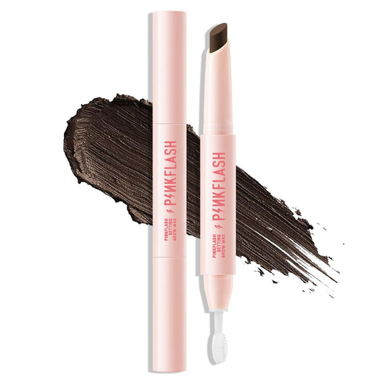 Boobeen Brow Wax, Waterproof Eyebrow Wax Styling Pencil, Eyebrow Gel，Shaping with Slanted Tip Application, Long-Lasting Hold