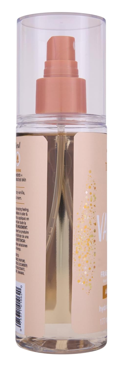 Tree Hut Fragrance Mist - Vanilla - 6 fl oz - Hydrating, Alcohol-Free Formula - Warm, Creamy Scent with Vanilla, Sandalwood, and Coconut Cream Notes