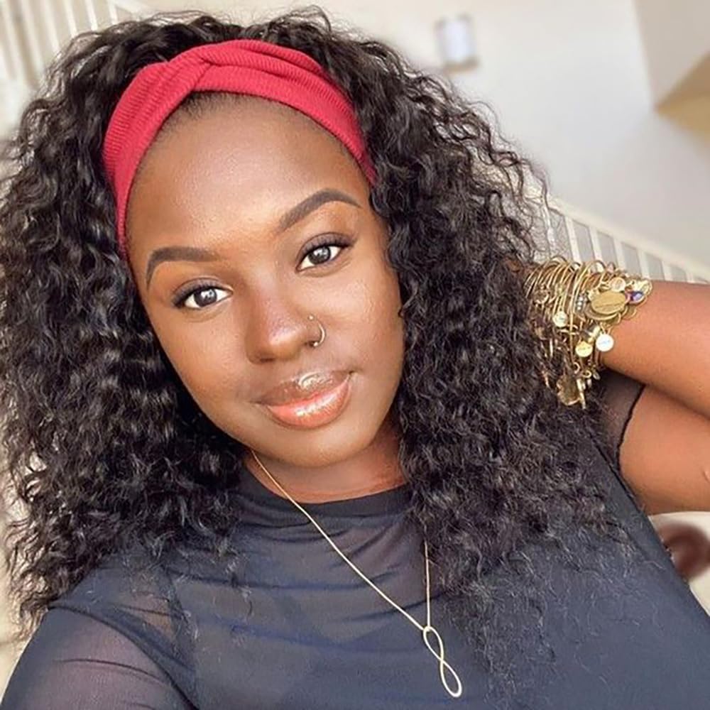 DRESHOW 8 Pack Headbands for Women Yoga Knotted Headbands Elastic Criss Cross Hair Accessories Sports Head Wrap Non Slip