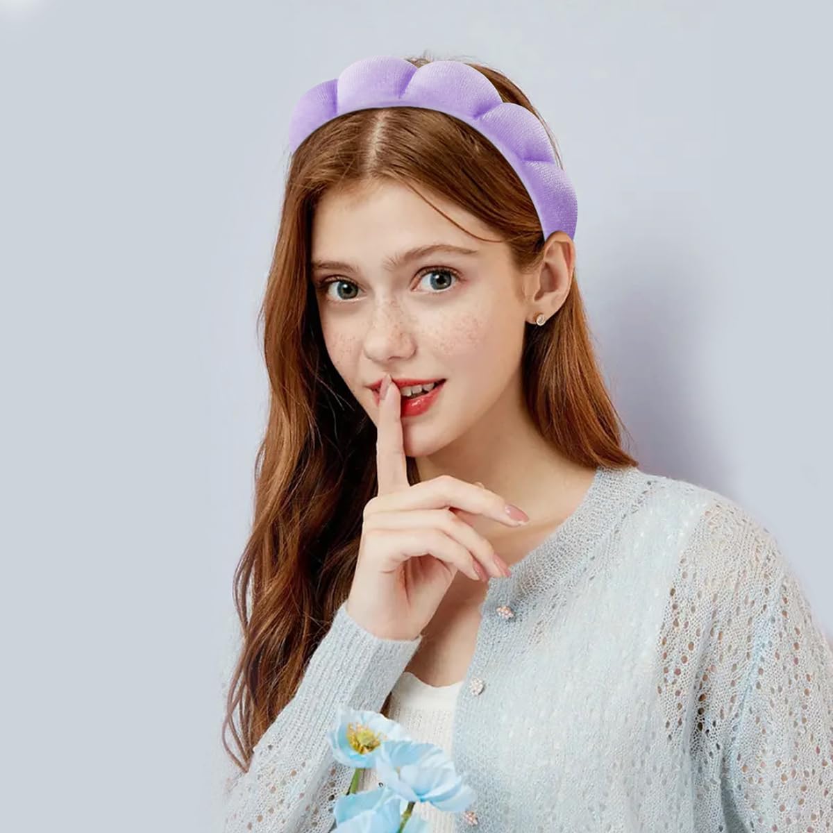 Spa Terry Cloth Headbands for Facial Skincare, Makeup Application, and Face Washing - Puffy and Absorbent Design for Mask, Skin Treatment