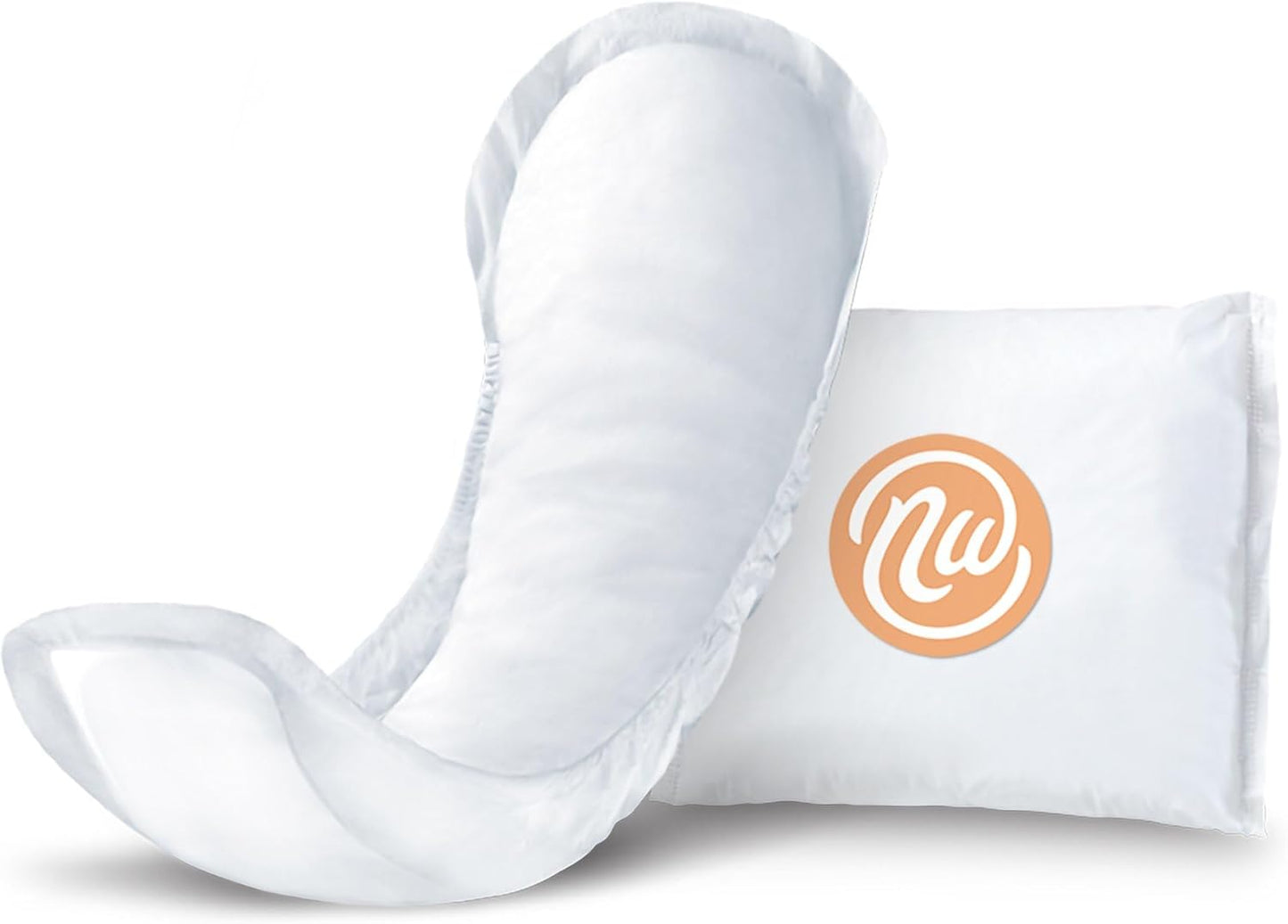 Nexwear Incontinence Pads for Women, Skin-Safe Design, Moderate Absorbency Bladder Control Pads for Leaks, Disposable, Discreet, Individually Wrapped, 10 in, 30 Count, 1 Pack