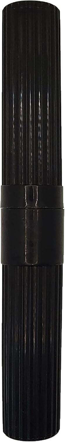 Toothbrush Holder (Black) - Made in The USA. W/Ventilation Holes.