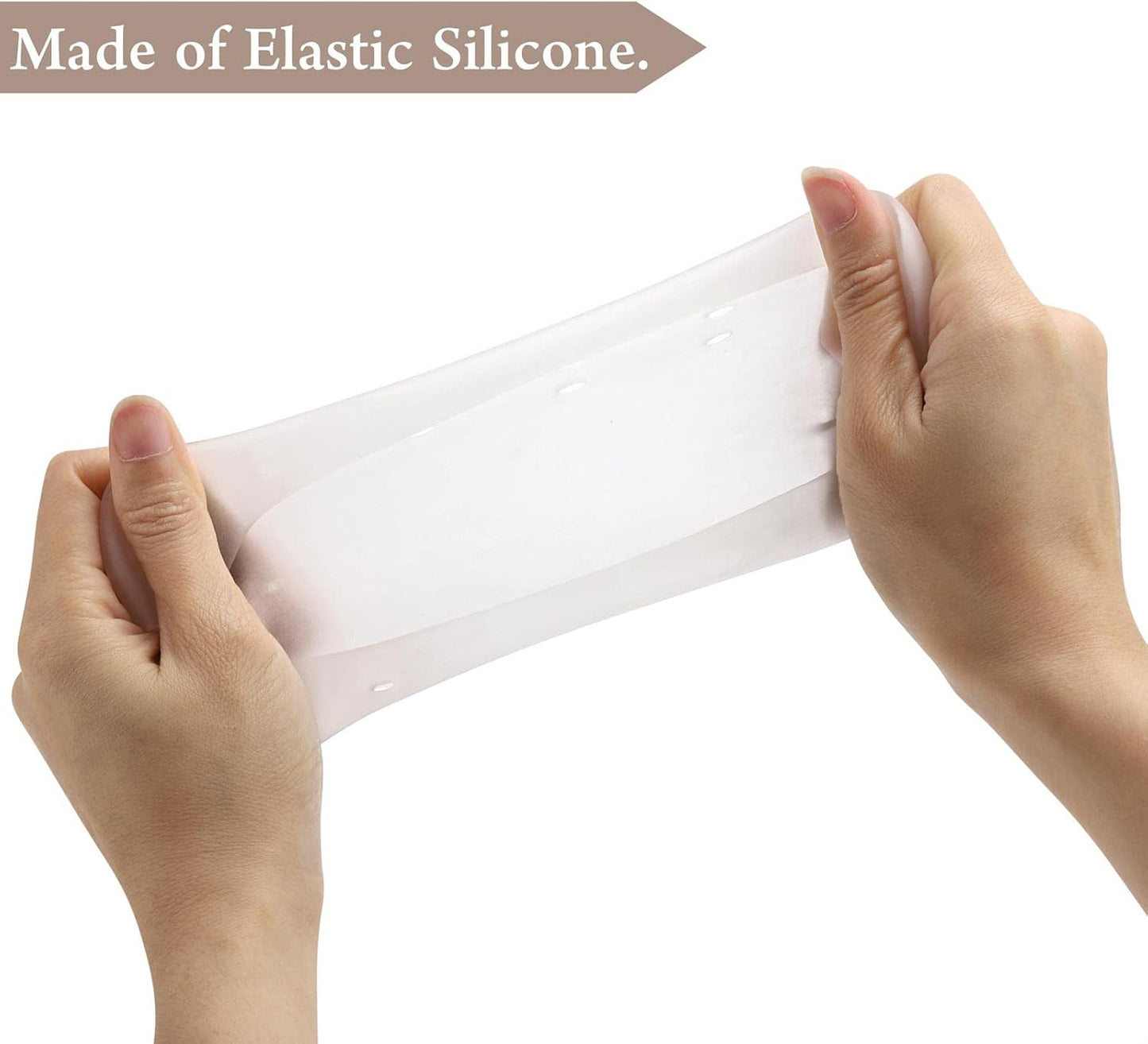 Tbestmax 12 Pcs Silicone Gel Socks for Dry Cracked Feet Heels Women - Day & Night Socks - W4-10 | M5-8