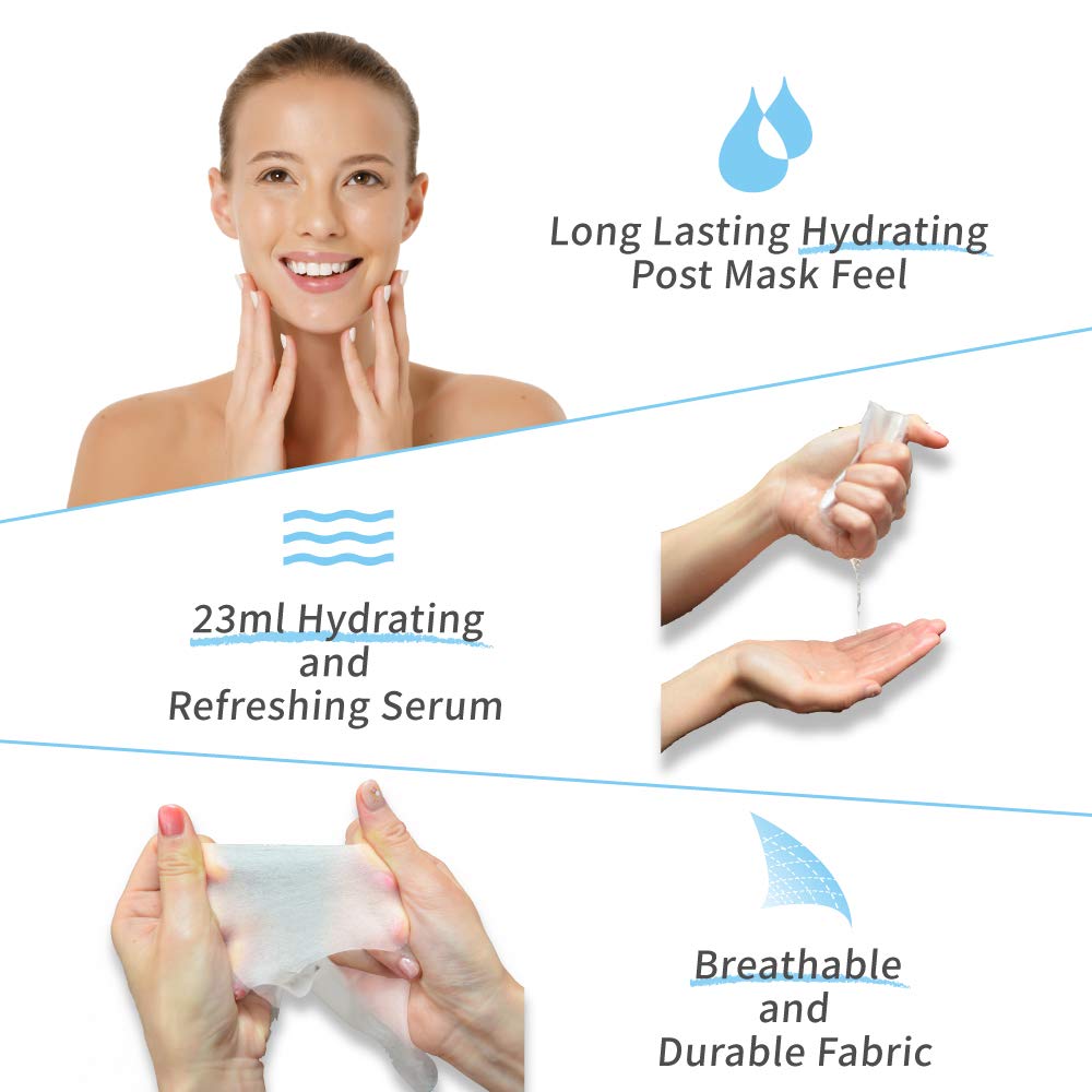 My Beauty Diary Aloe Vera Soothing Facial Face Mask (8 Sheets)- New English Version