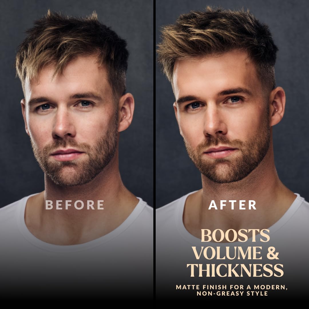 Charlemagne Sea Salt Hair Spray - 6.76 Fl Oz, Pack of 3 - Firm Hold, Pre-Style Volume & Heat Protection - Texture & Texturizing Curl Spray - Beach Wave Curls & Hair Volume