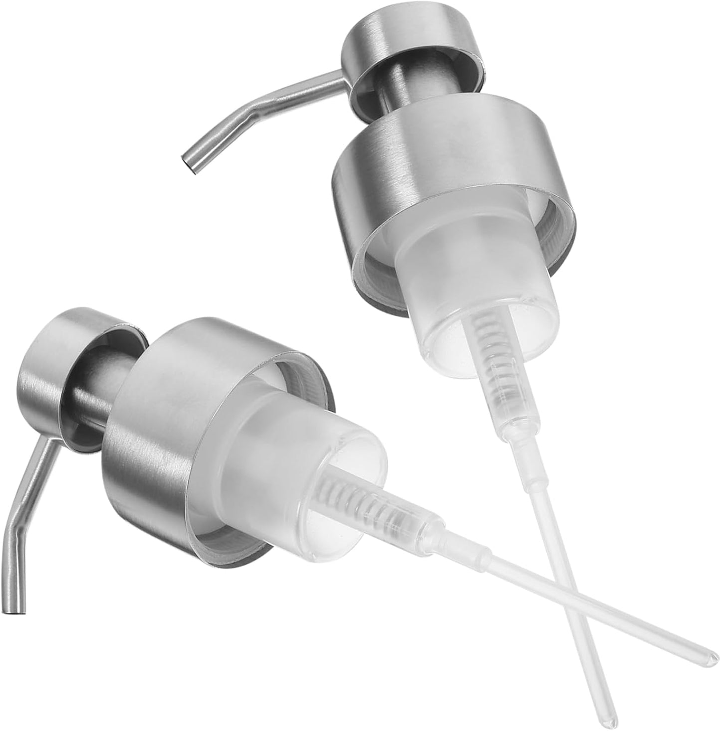 2pcs Foam Soap Dispenser Pump for Soap Dispenser Lotion Bottle Pump Replacement Head for Lotion Bottle Shampoo Dispenser Head Shampoo Stainless Steel 304