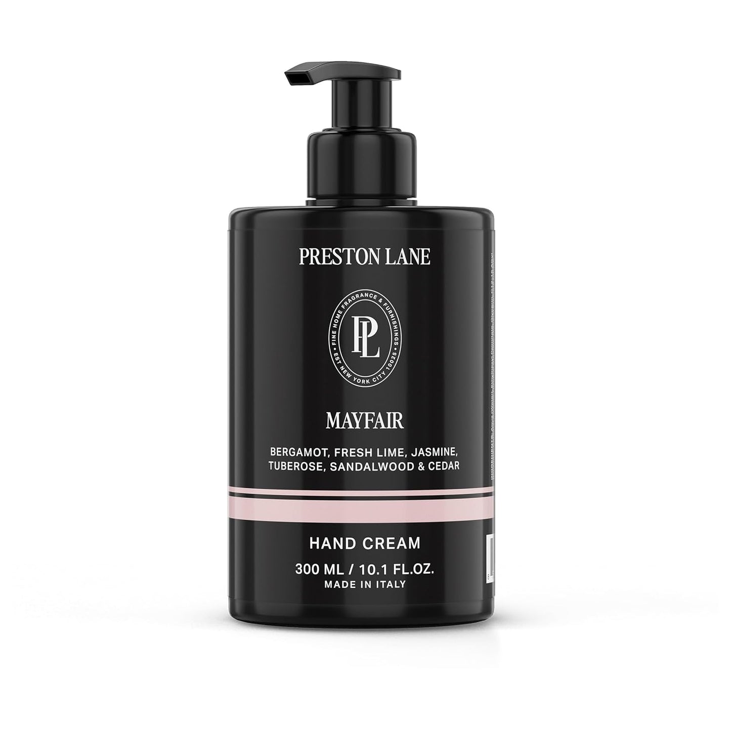 Preston Lane The Hand Cream, Non-Greasy Moisturizer, Nourishing, Essential Oils & Hyaluronic Acid