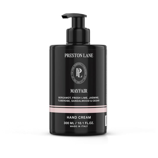 Preston Lane The Hand Cream, Non-Greasy Moisturizer, Nourishing, Essential Oils & Hyaluronic Acid