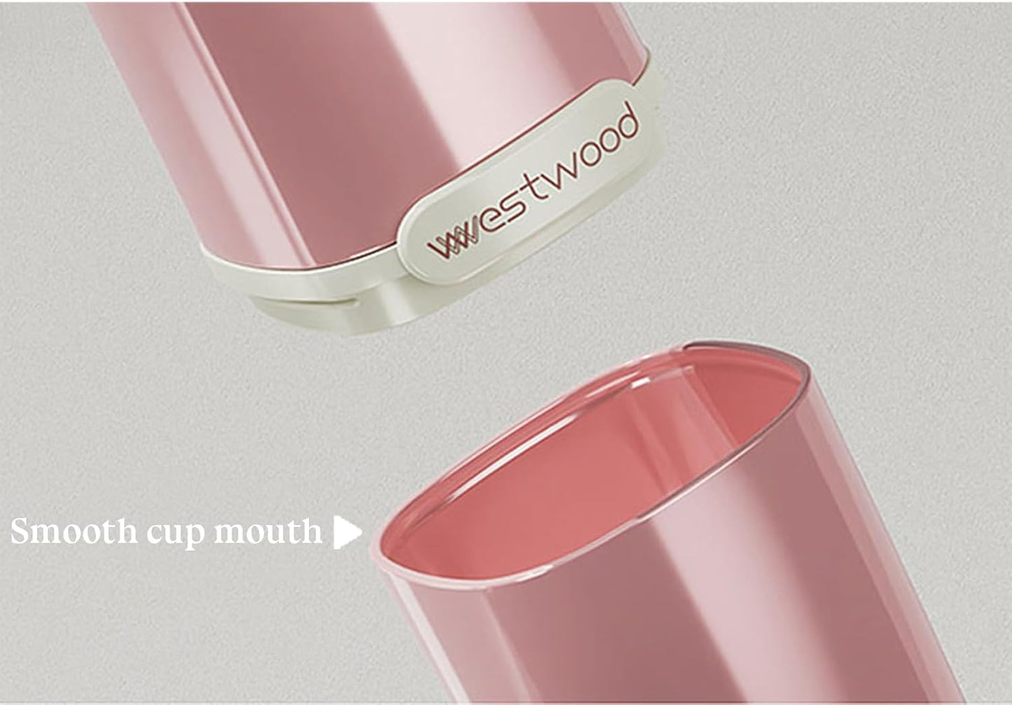 Pink Plastic Travel Toothbrush Holder Case with Cover, Portable Travel Toothbrush Cup, Storage Container for School Camping Business Trip Bathroom