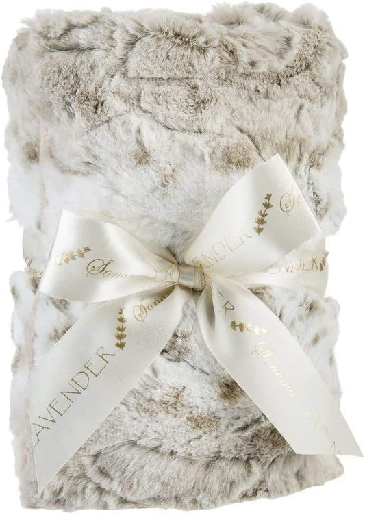 Sonoma Lavender Spa Heat Wrap for Neck, Shoulders and Lower Back, Microwaveable Lavender Aromatherapy Heating Pad, Removable and Washable Covers, Stress and Pain Relief (9" x 26", Arctic Circle)