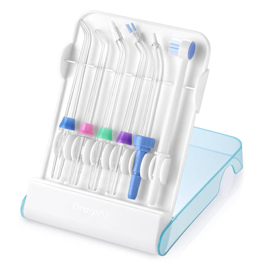 Replacement Tips for Waterpik, Water Flosser Replacement Heads Parts for Waterpik Oral Irrigator (Aquaflosser 6 Tips A)