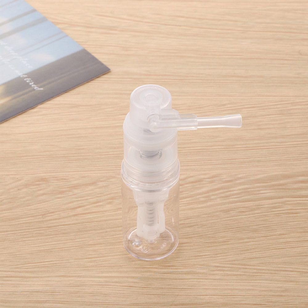 14ml Transparent Powder Spray Bottle,Refillable Hair Fiber Applicator, Empty Powder Cosmetics Bottles,Glitter Spray Bottle Refillable Cosmetic Spray Bottles,Refillable Containers