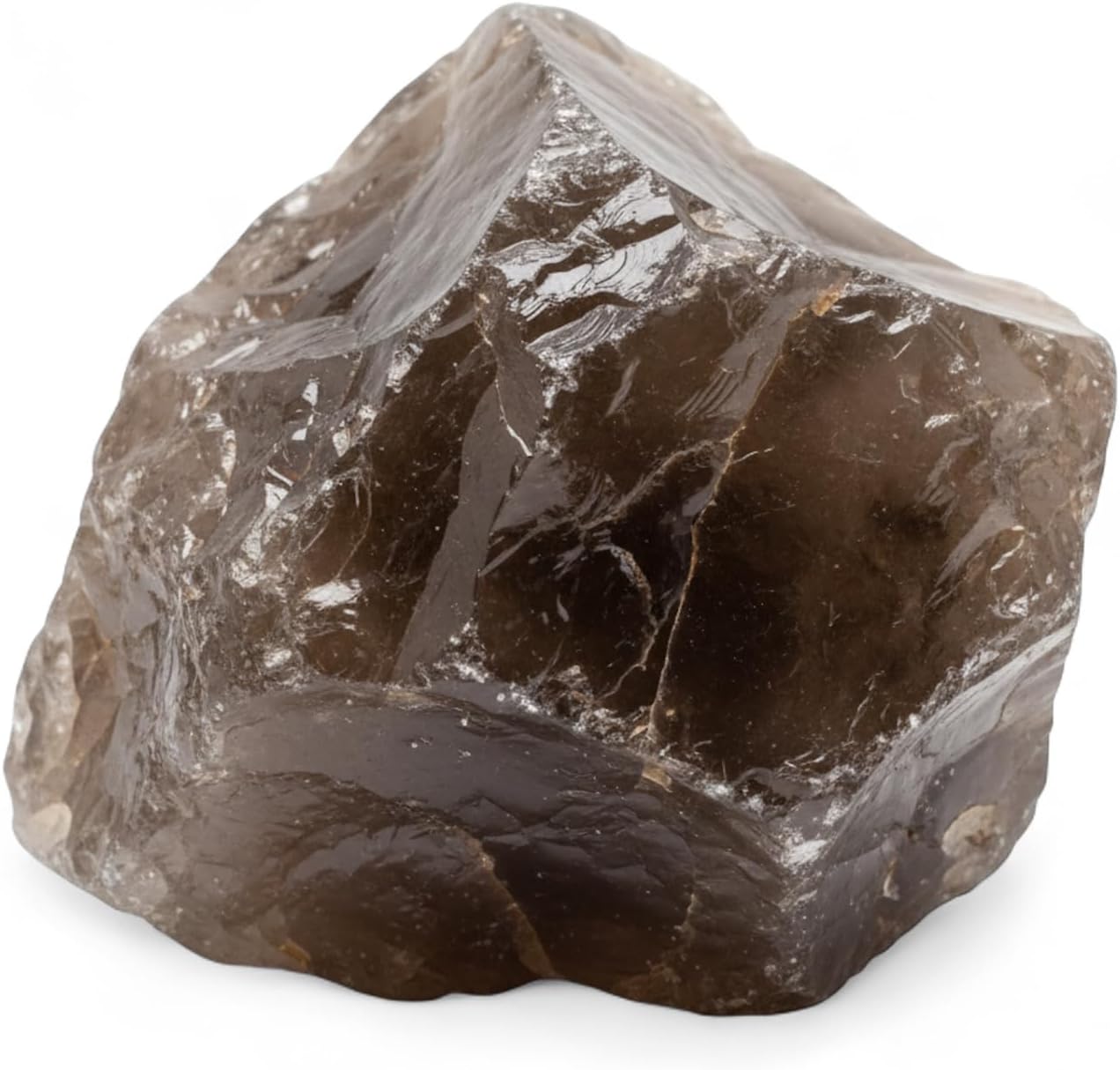 Large 1.25-2.0” Smoky Quartz Raw Crystal Stone – Natural Rough Gemstone for Meditation, Chakra Balancing, Grounding, Feng Shui, Reiki & Home Décorz