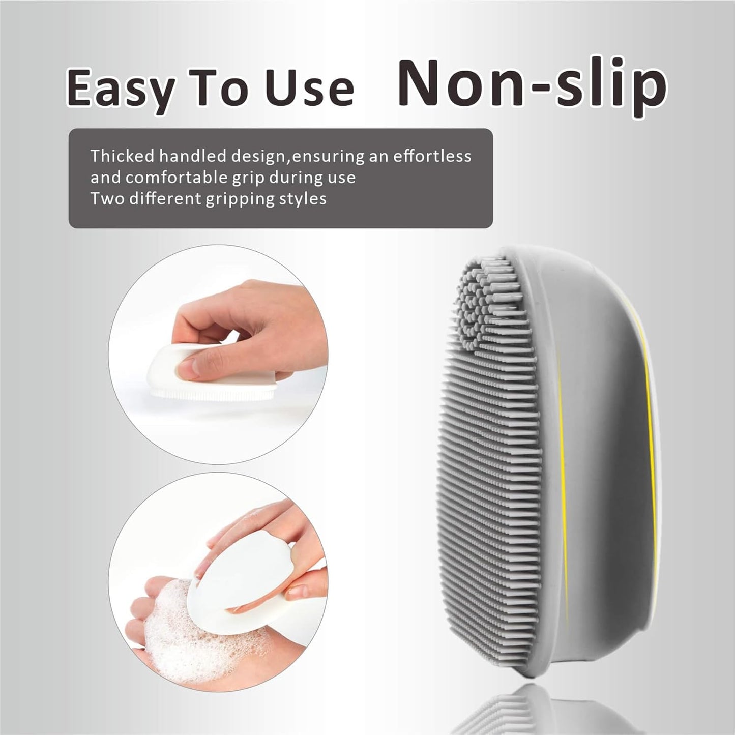 Silicone Face Scrubber,2 Pack Face Scrubber for Women Men, Manual Face Exfoliator Brushes Scrubber,Facial Cleansing Brush for Exfoliating Blackhead Remover Acne Pore Cleansing Massaging