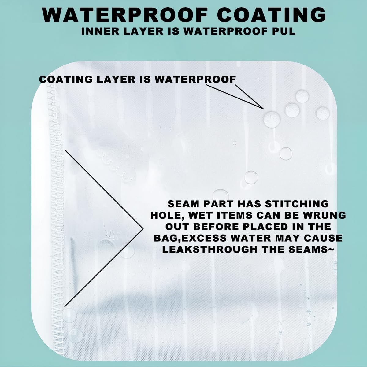 2Pcs Elephant Wet Bag 12x10 Inch, Exotic Elephants Waterproof Travel Laundry Bags, Washable Reusable Wet Dry Bag for Swimsuit Beach Diapers Dirty Yoga Gym Clothes, Elephant Gifts for Women Friend