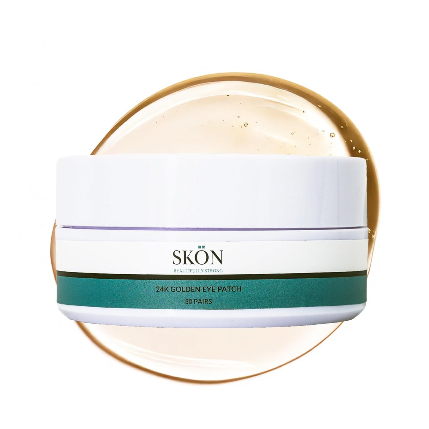 Skön Beautifully Strong Eye Patches Luxury Under-Eye Mask with Gold Infused Skin Rejuvenation Hydrating Patches for Puffiness and Wrinkle Care – Botanical Under-Eye with Aloe Vera – Collagen Boosting