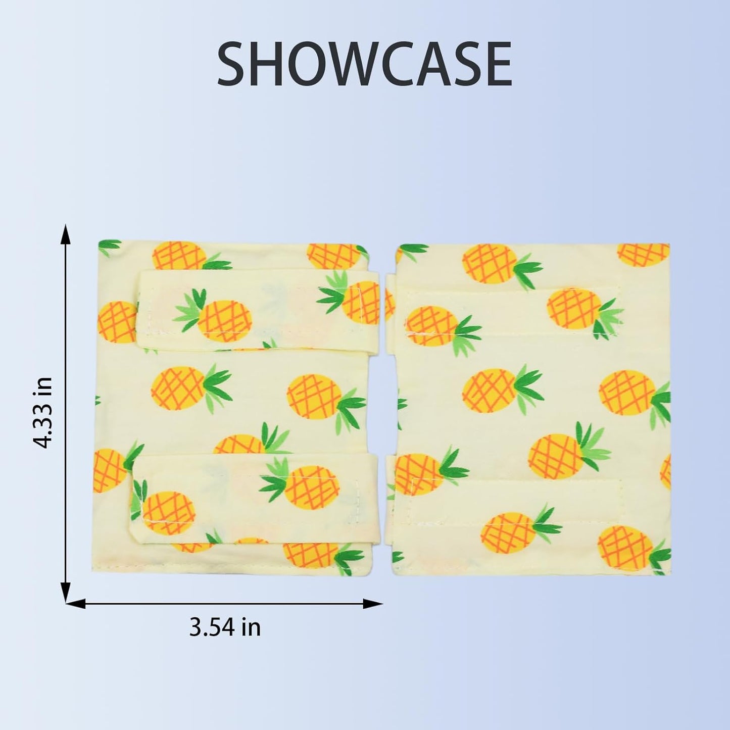 2PCS Chemo Port Pillow and Bra Strap Cushion for Comfort | Soft Recovery Cushion for Pacemaker & Chest Surgery Patients | Adjustable Port Covers for Chemo Patients (Yellow Pineapple)